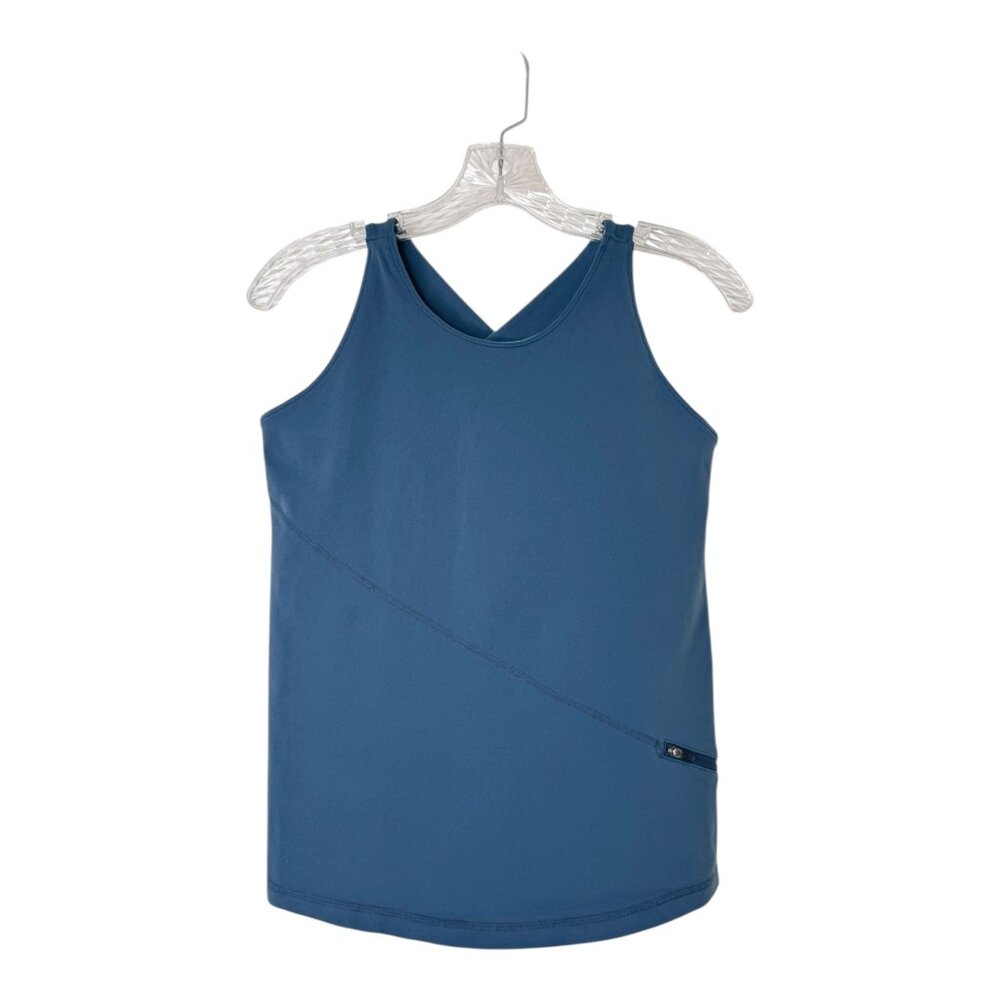 Lululemon Cross Back Zip Pocket Tank